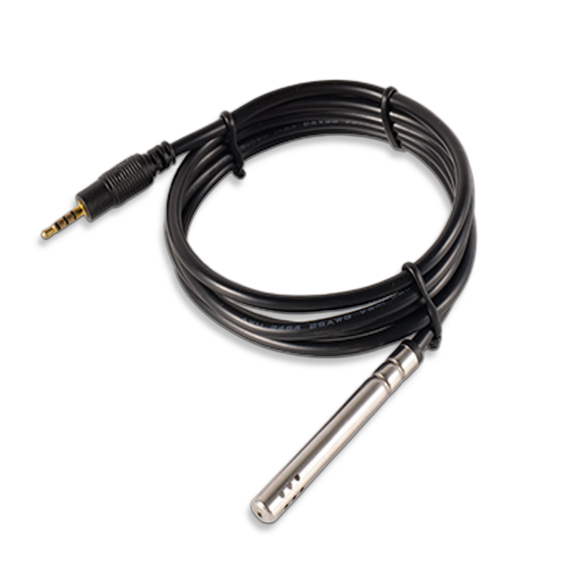 SHTC3 Temperatur- und Luftfeuchtigkeitssensor mit SS304 Sonde & 3.5mm Jacke