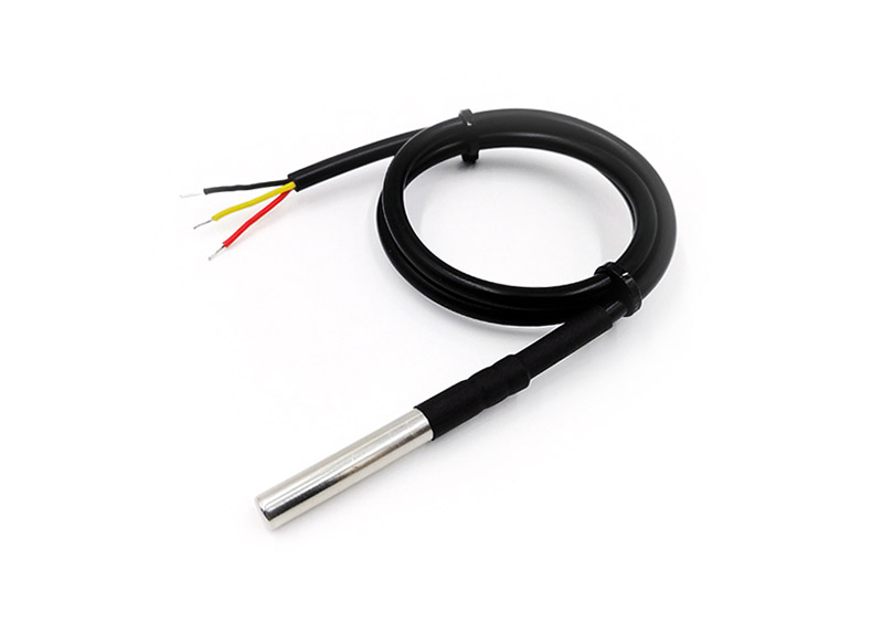 Wasserdichter DS18B20 Temperatursensor mit Silikonkabel