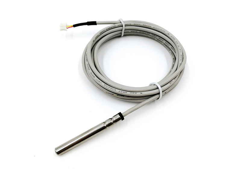 Digitaler Temperatursensor DS18B20 — Edelstahlfühler, XH-3Y-Steckverbinder