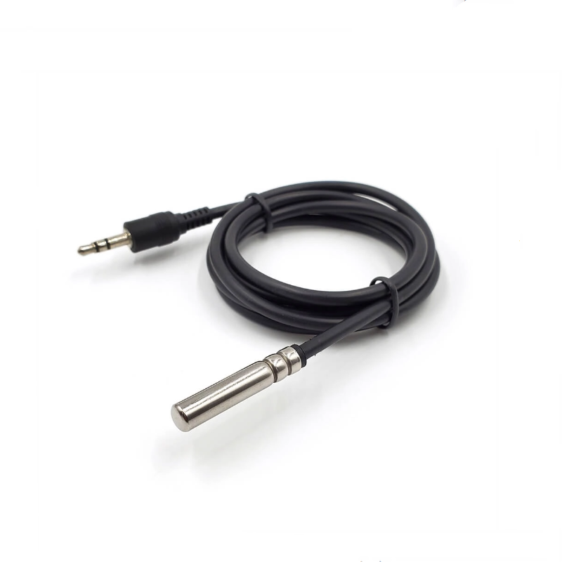 DS18B20 Digitale Temperatursonde OD6×30mm mit 3.5mm Jacke