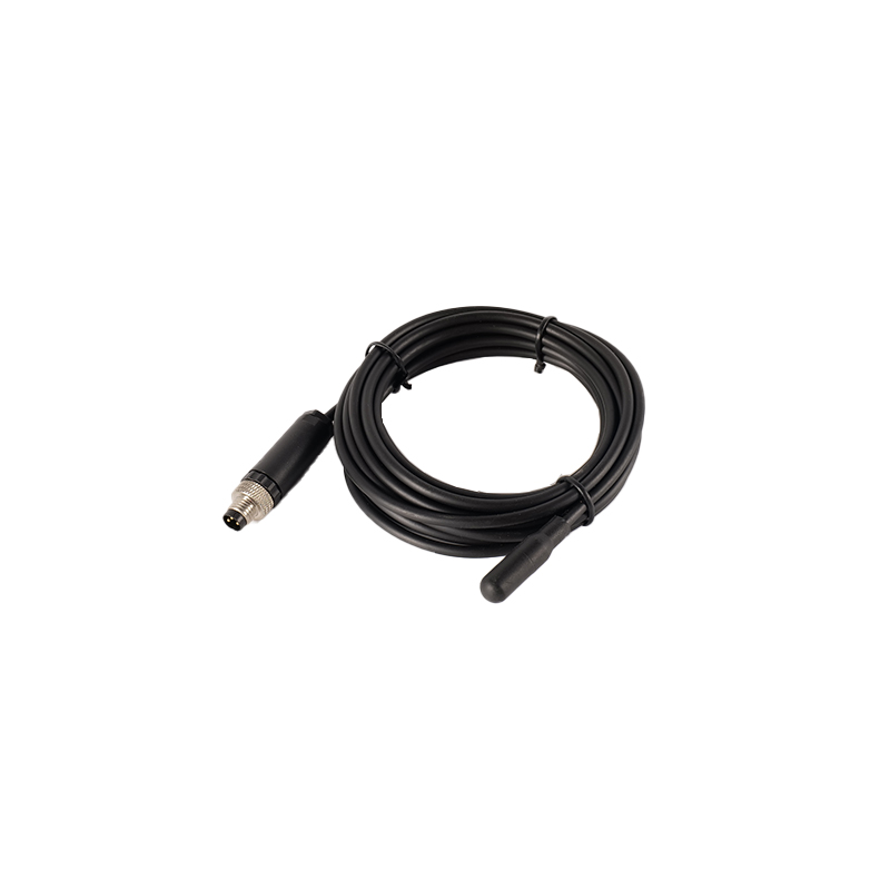 Umspritzte Temperatursonde „OEM“ (DS18B20) mit „M8“-Stecker