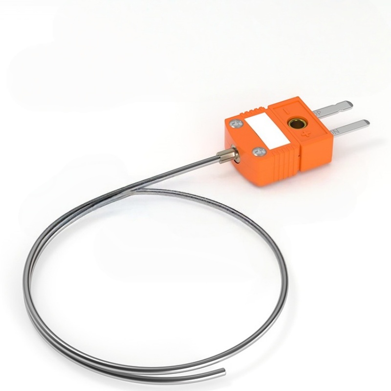 Thermoelement vom Typ N MI mit Ministecker und biegbarer Nadel-Messsonde