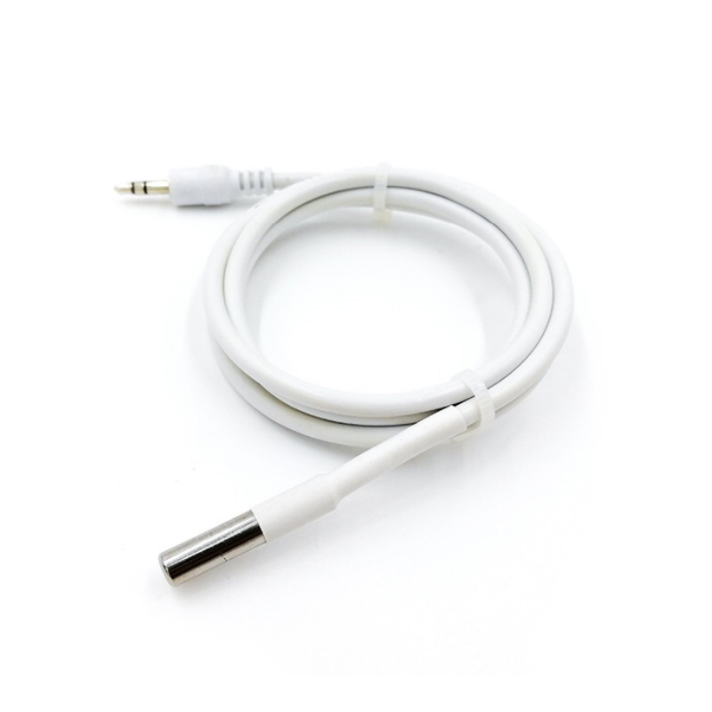 NTC-Thermistor-Temperatursensor 10kΩ — SS304-Gehäuse, 3.5mm-Klinkenanschluss