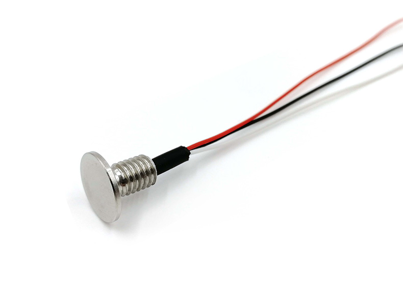 RTD-Temperatursensor PT100/PT1000 — 3-Leiter-Ausführung, M6-Gewindemontage