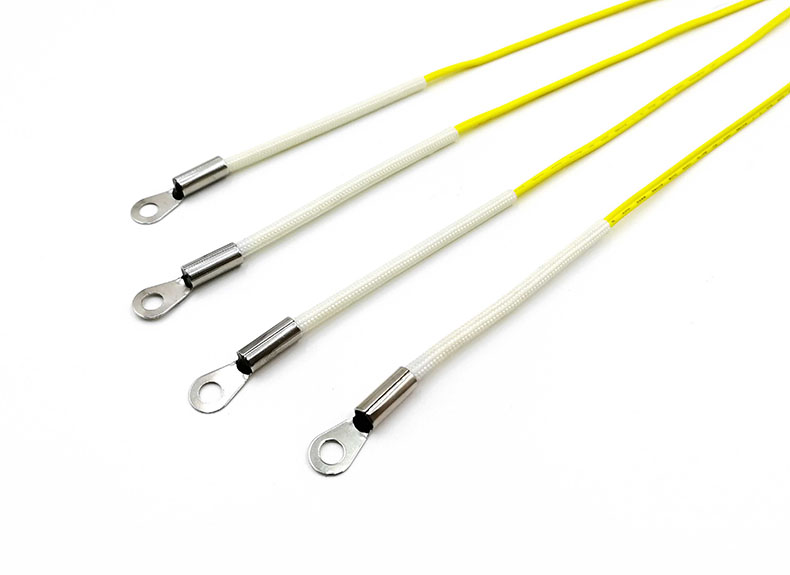 Digitaler Temperatursensor DS18B20 — Ringöse, 2.5mm-Steckverbinder, XLPE-Kabel