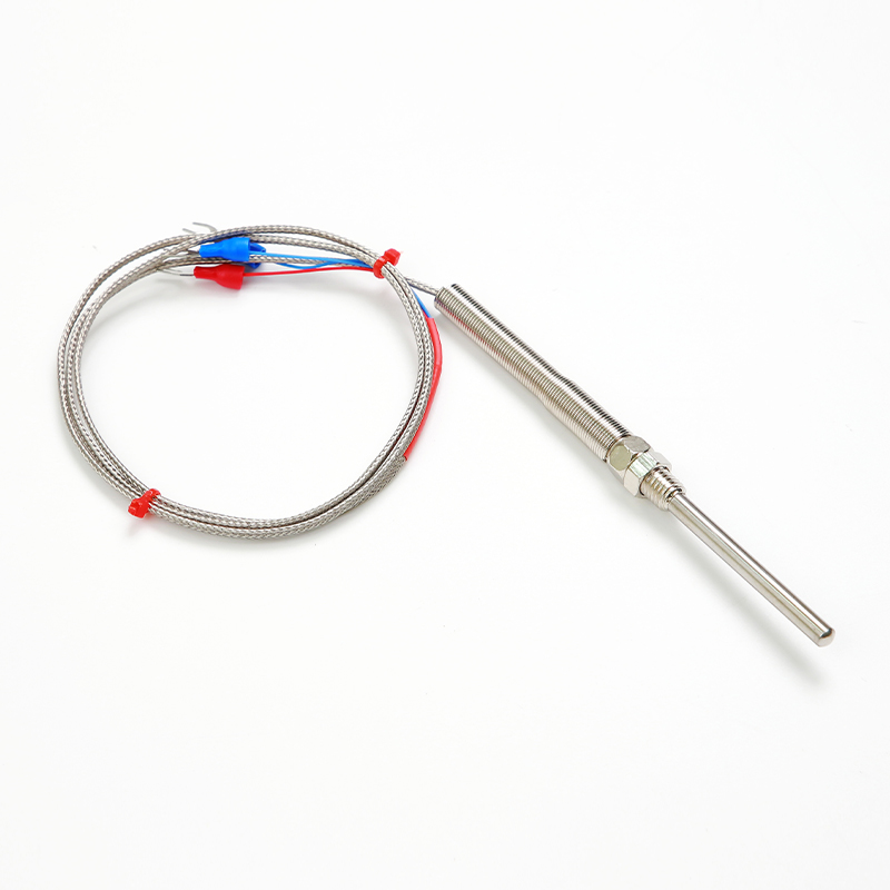 RTD-Temperatursensor PT100 — 3-Leiter-Ausführung, Gewindegehäuse, Industrieeinsatz
