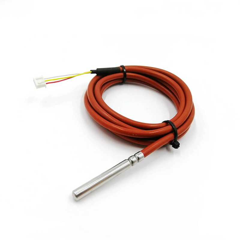 Digitaler Temperatursensor DS18B20 — Edelstahlfühler, XH-3Y-Steckverbinder