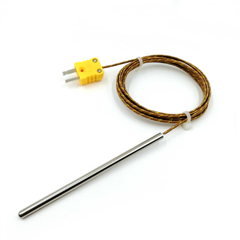 Hochtemperatur-Thermoelement vom Typ K mit zylindrischer Sonde