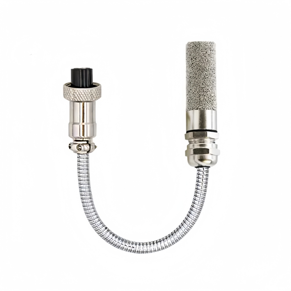 Temperatur- und Feuchtesensor SHT30 — Sinterkupfergehäuse, GX12-4-Steckverbinder, Kühlkettenlogistik